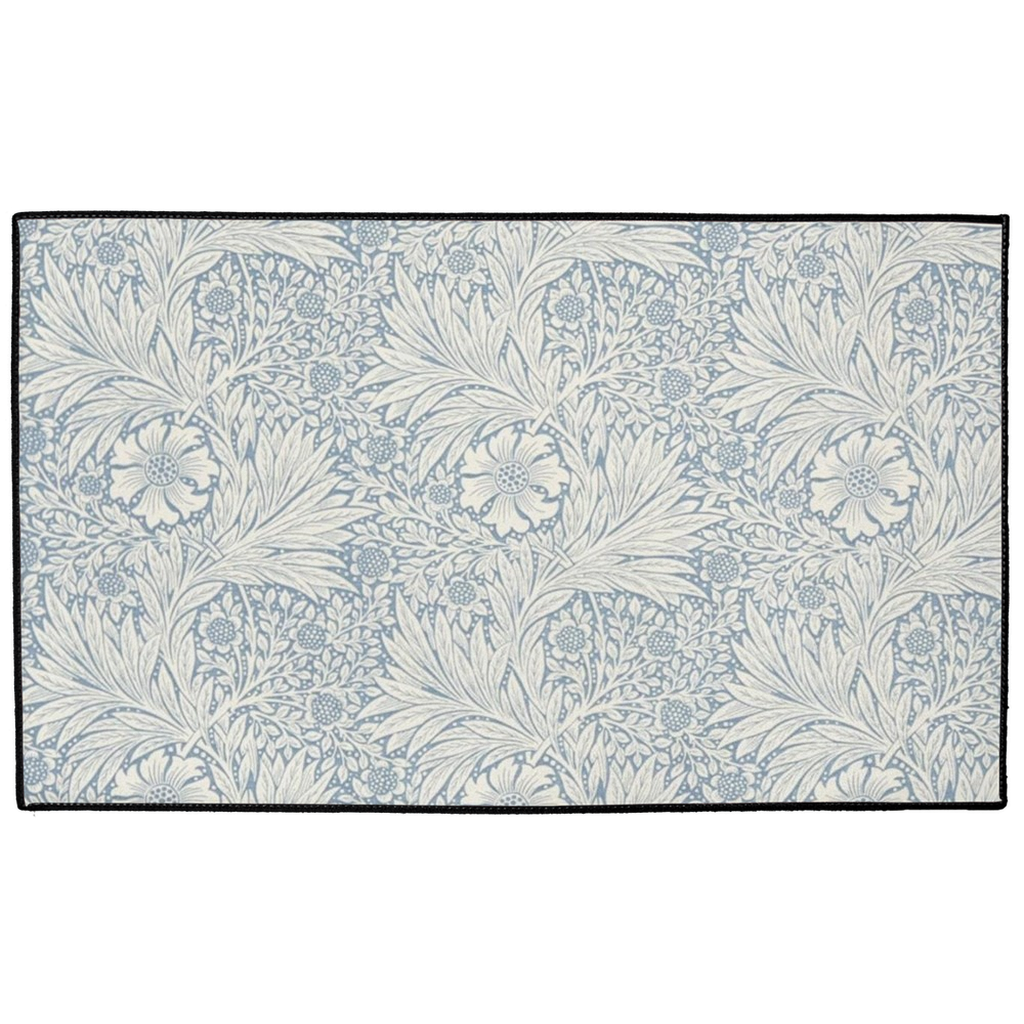 Sonoma Indoor/Outdoor Floor Mat William Morris Marigold Powder Blue