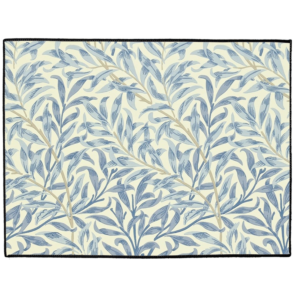 Willow Indoor/Outdoor Floor Mat William Morris Blue