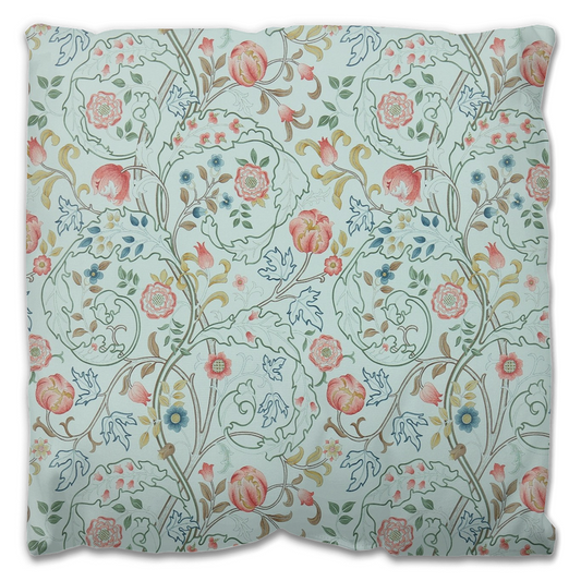 Mary Isobel Outdoor Pillow William Morris Blue Pink