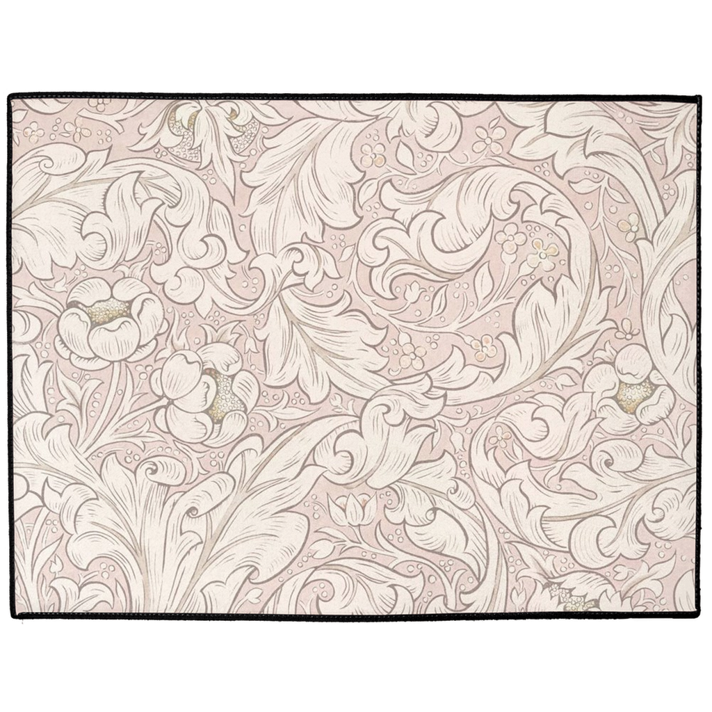 Sanibel Indoor/Outdoor Floor Mat William Morris Soft Pink