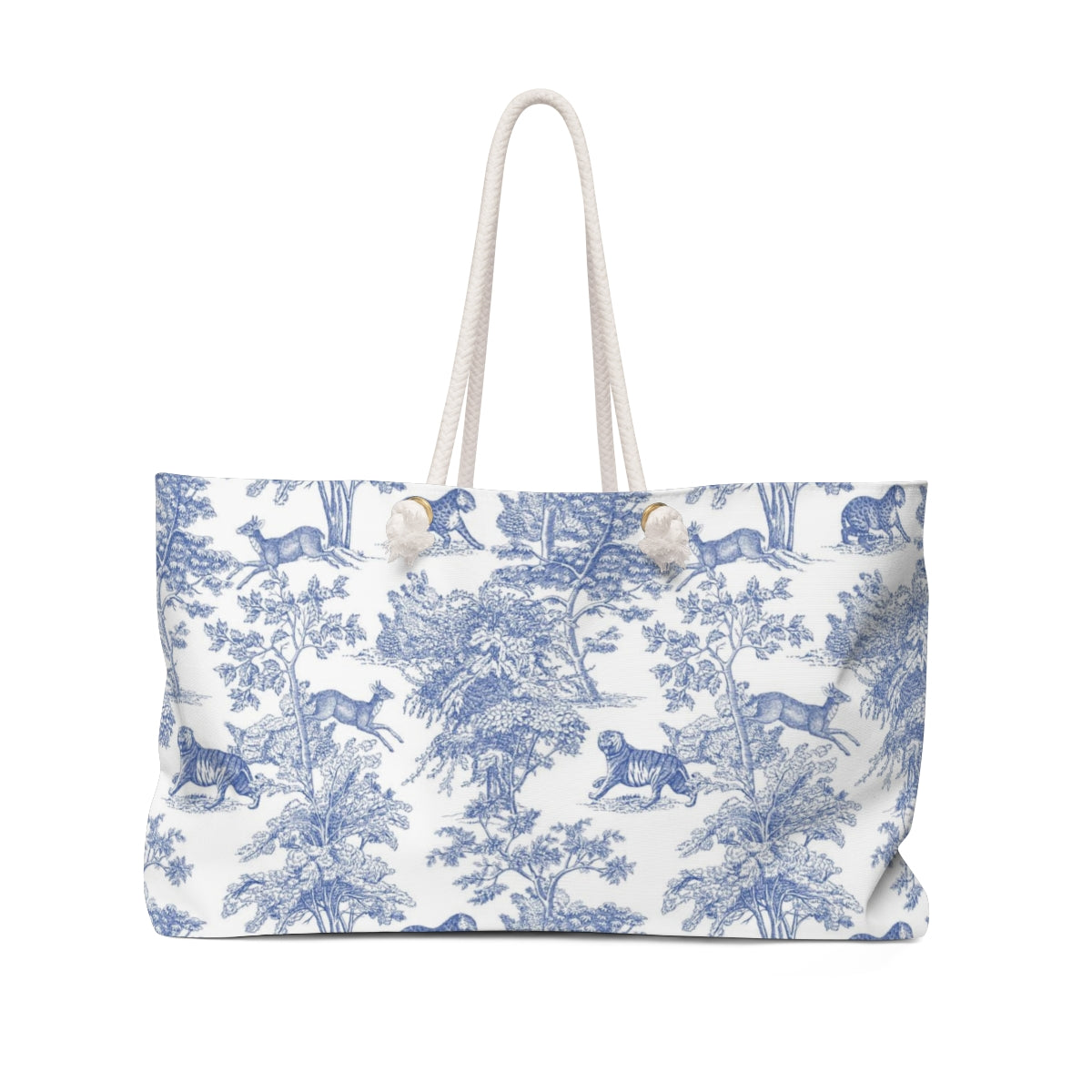 Toile de Jouy Weekend Bags