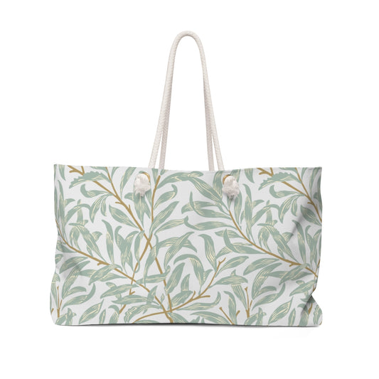 William Morris Mint Willow Bough Weekend Bag