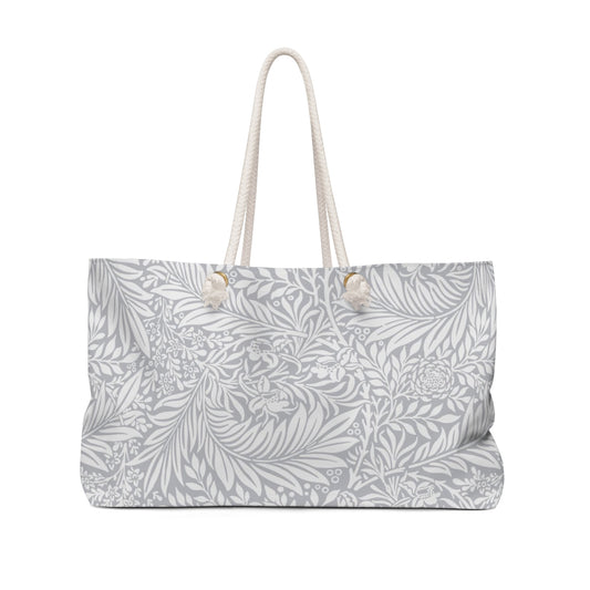 William Morris Larkspur Silver Weekend Bag
