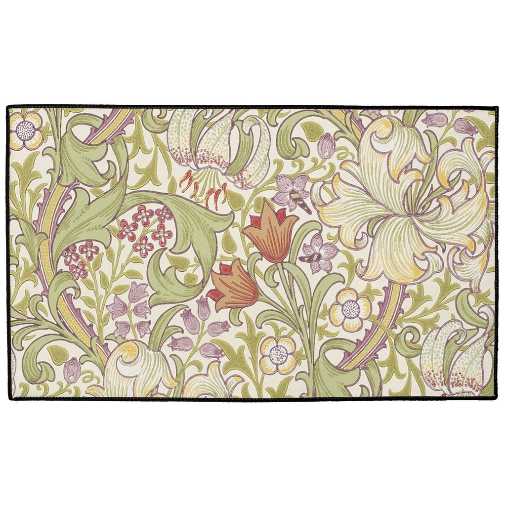 Wilton Indoor/Outdoor Floor Mat William Morris Golden Lily Lilac