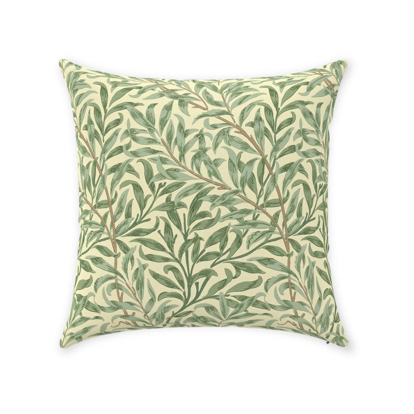 Willow Bough Cotton Pillows William Morris Green