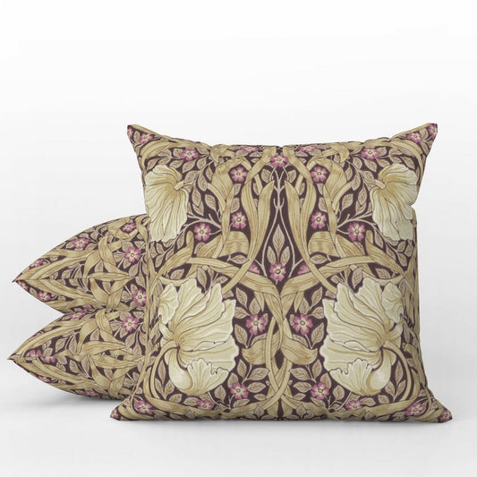 Pimpernel Outdoor Pillows William Morris Fig Sisal