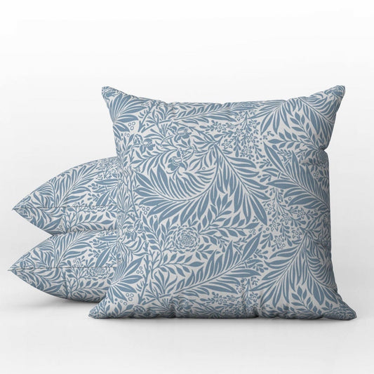 Larkspur Outdoor Pillows William Morris Blue