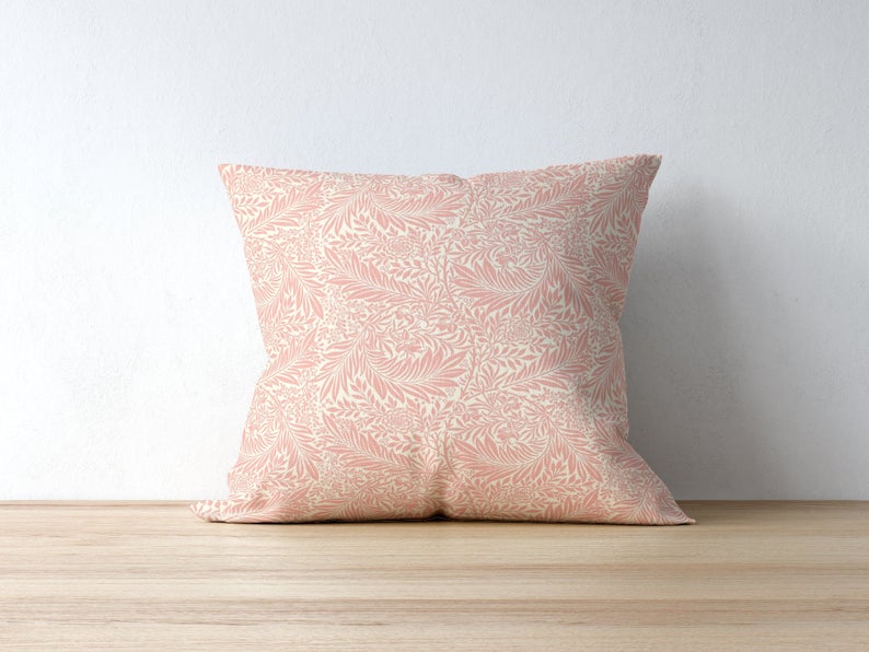 Pink patio online pillows