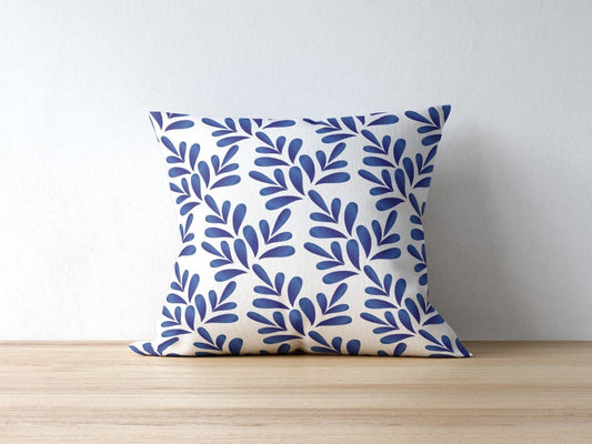 Tavira Outdoor Pillows Abstract Blue