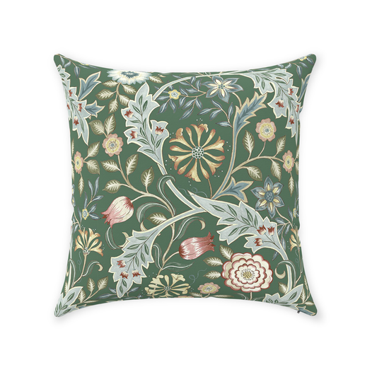 Wilhelmina Orkney Cotton Pillow Sage Green