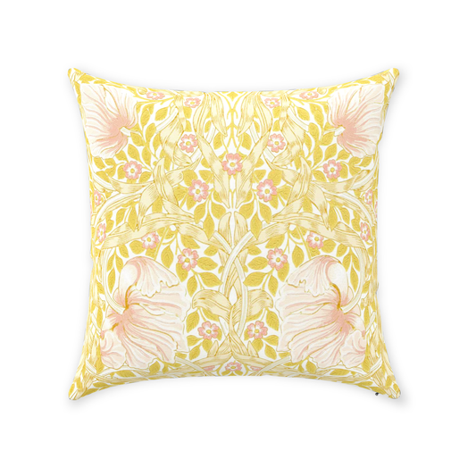 Pimpernel Cotton Pillows William Morris Sunflower Pink