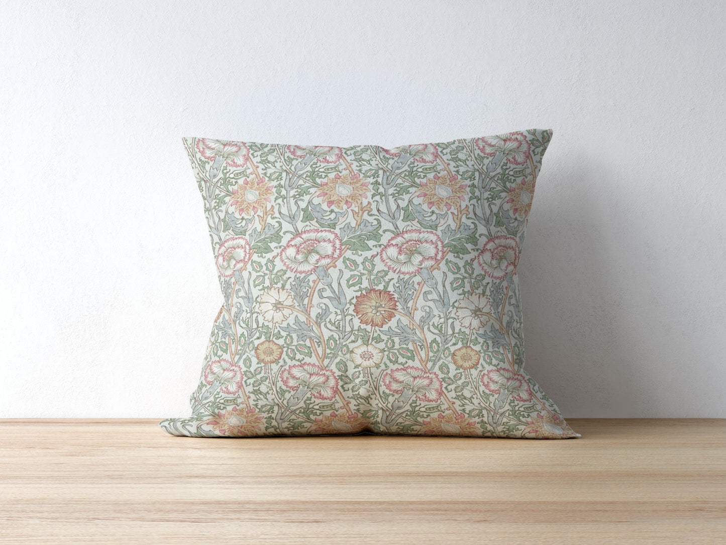 Pink & Rose Outdoor Pillows William Morris Eggshell Rose Pink